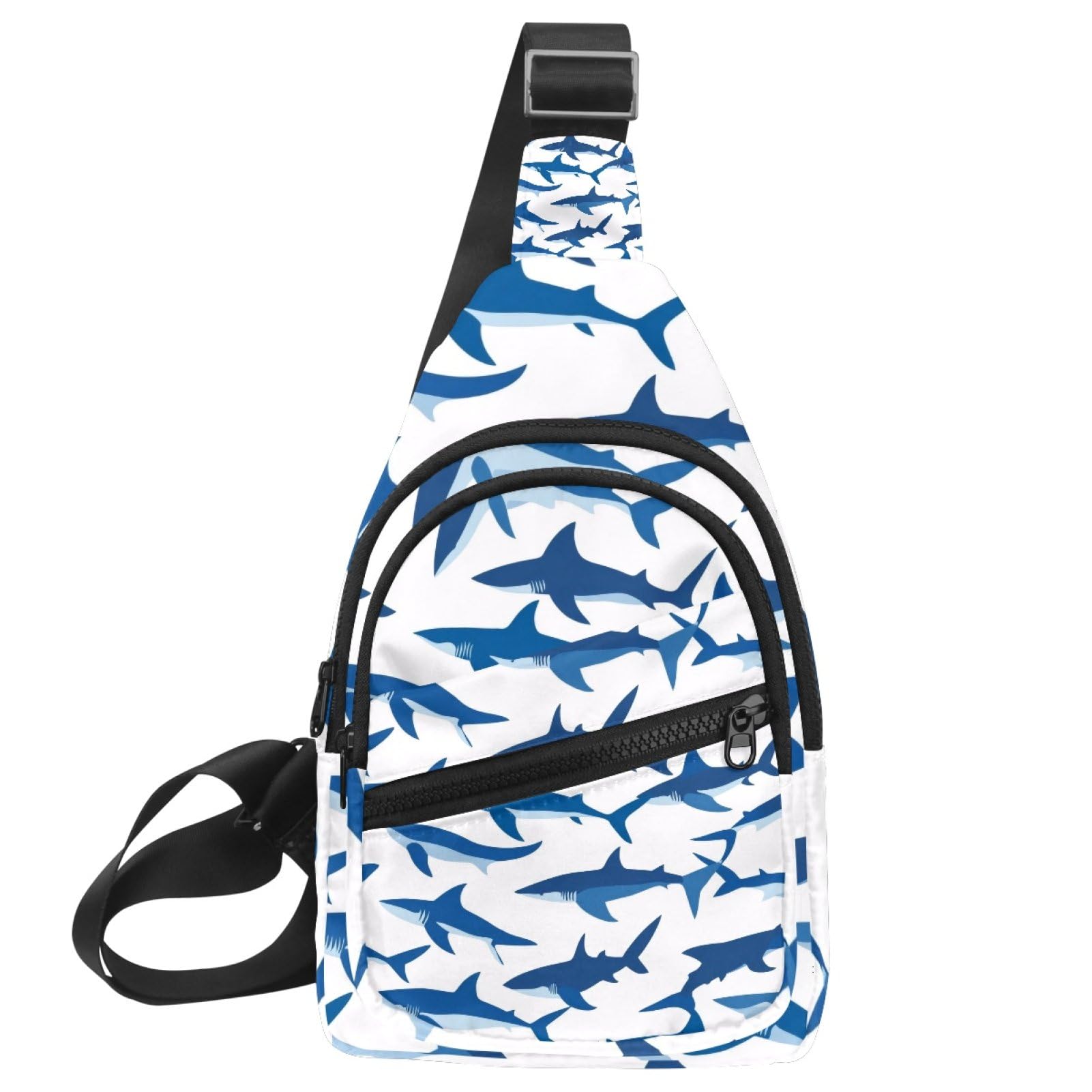 Sac banane avec sangle réglable multicolore pour le sport - 7