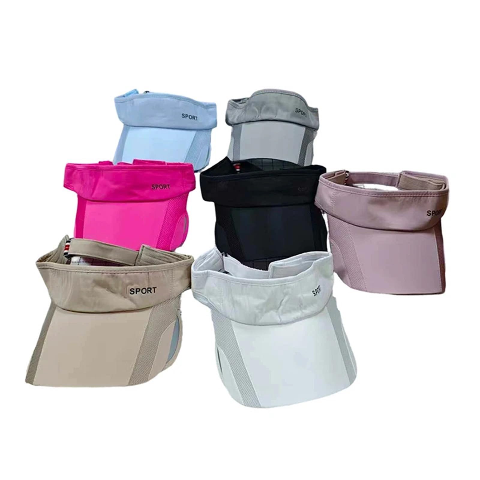 Summer Sky Top - Sombrero para el sol con visera retráctil, cómodo y transpirable, para ciclismo, correr, actividades al aire libre