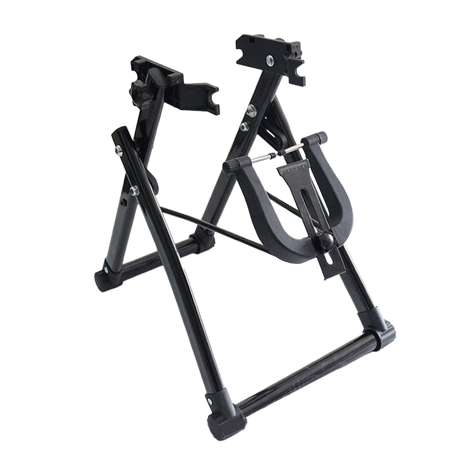 PURPLELILY Bike Tire Truing Stand Meccanico Truing Stand Biciclette Manutenzione Ruota Ruota Truing Stand Cross Land Bike Wheel Holder