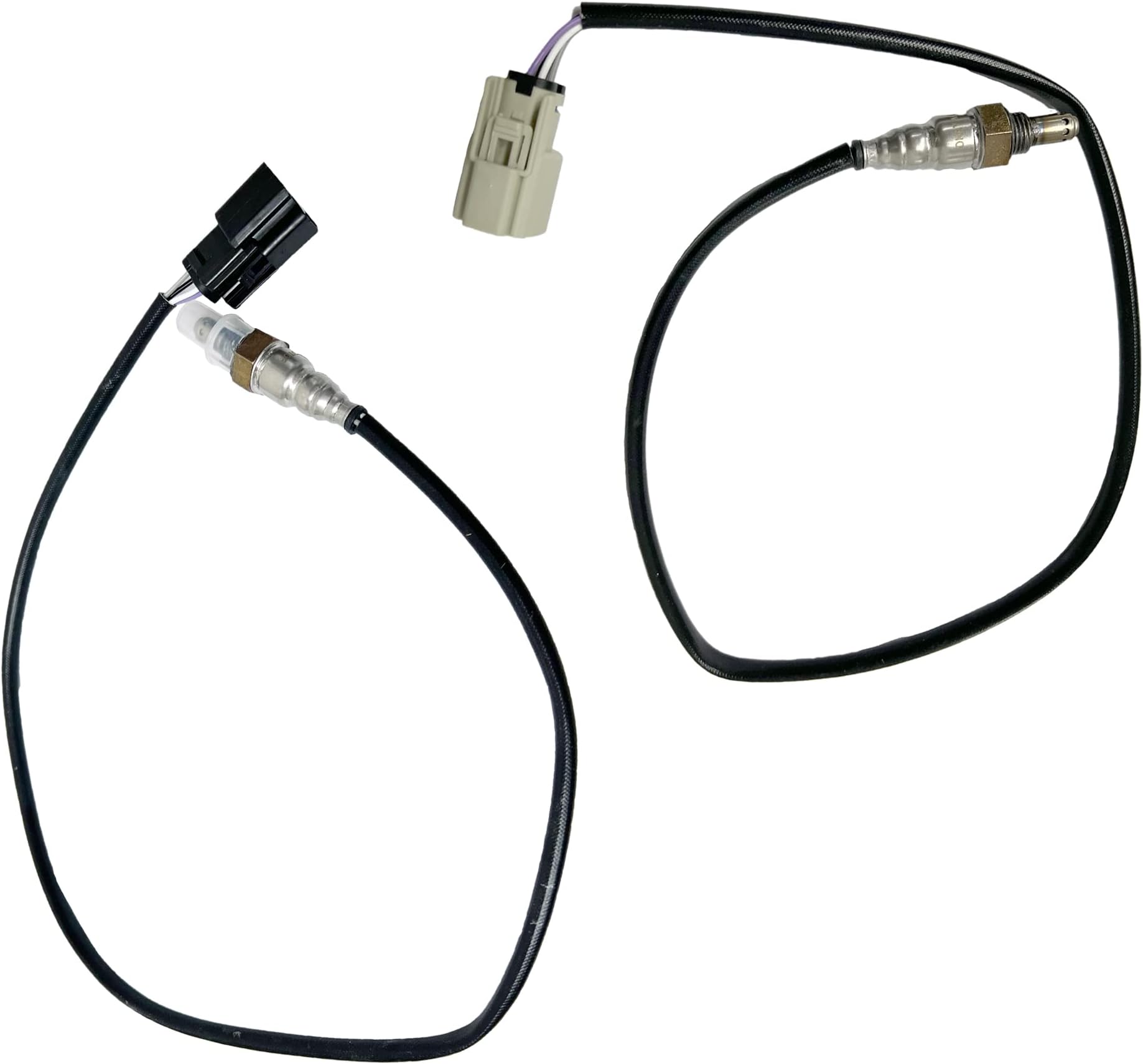 NOVAPARTS 932-14063 932-14064 2PCS Front and Rear Oxygen Sensor for Harley Davidson Road King Street Glide Road Glide Ultra Electra Glide 27729-10 27809-10