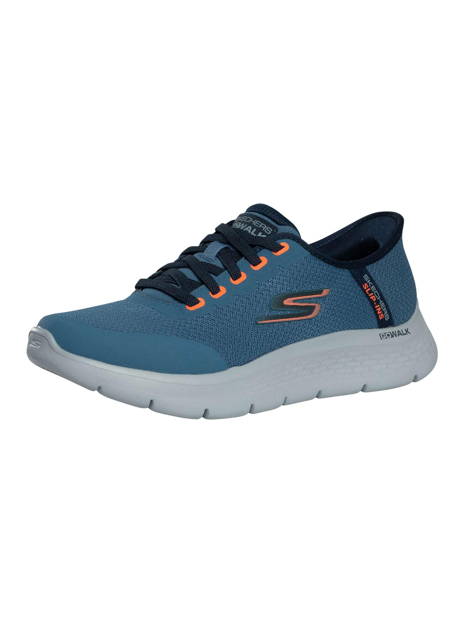 Skechers Men's GO Walk Flex Trainer, Navy, 8.5