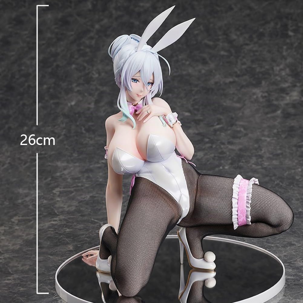 DEXSHUN Yukino Mifuyu Figur Anime Bunny Girl Figur Modell PVC Statue Ornament Desktop Decoration Sammlerstück 26cm