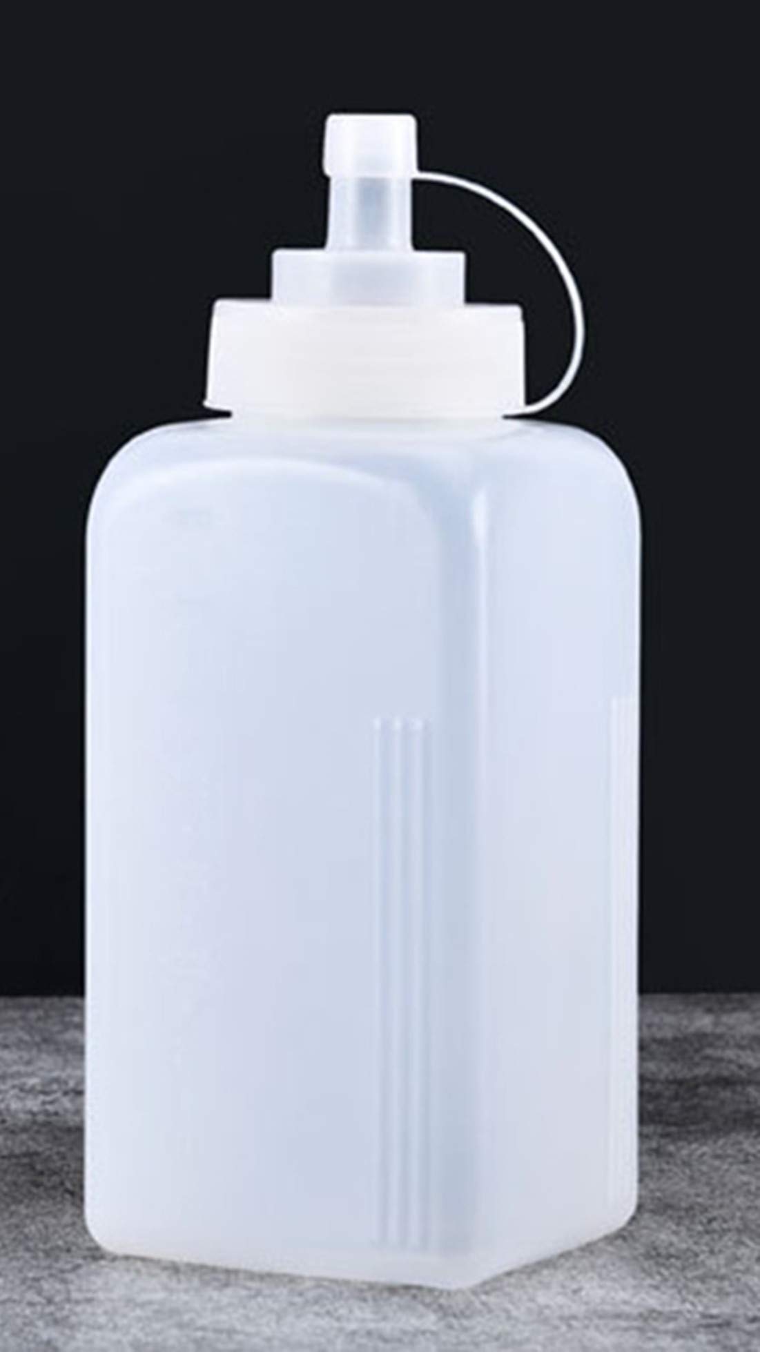 Large Squeeze Sauce Bottles - 800ML (2 Pack) -6 Large Squeeze Sauce Bottles - 800ML (2 Pack) -6
