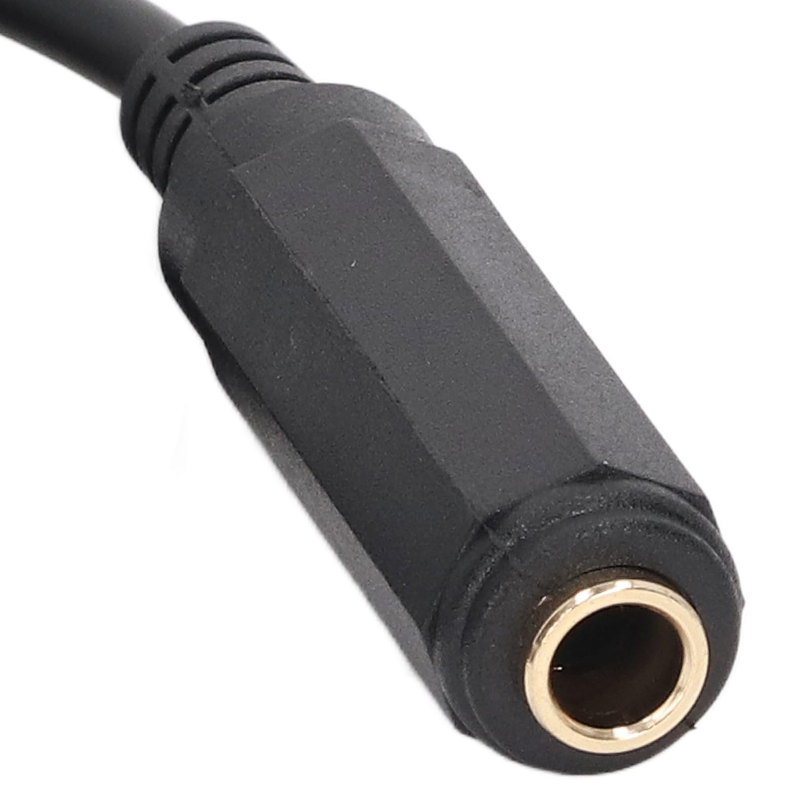 Stereofoniczny Kabel Audio, 0,5 M 1/4 Cala Mikrofonowy Kabel Audio, Mono Pod Kątem Prostym 6,35 Mm Stereofoniczny Przedłużacz Męski na żeński do Mikrofonu