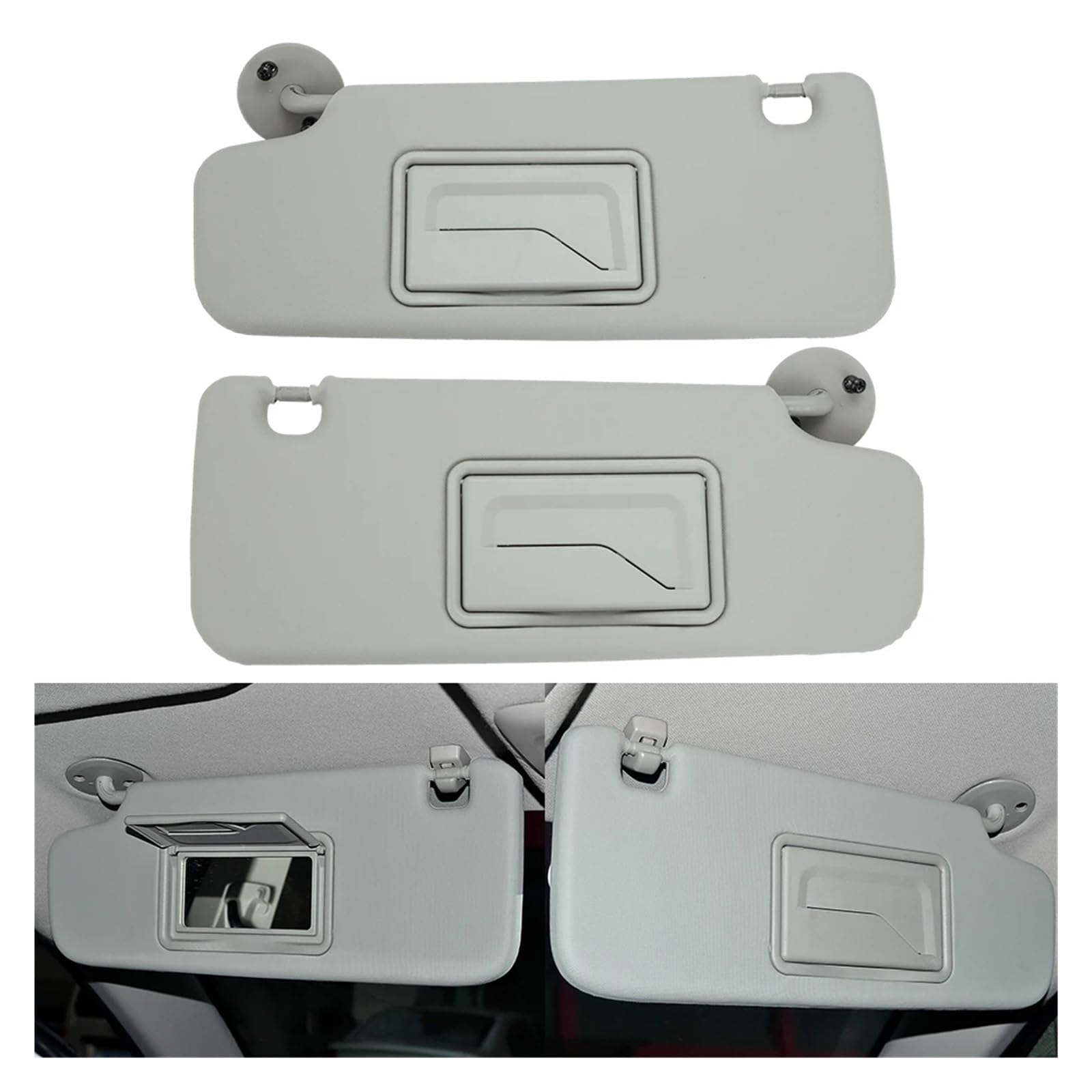 Pare-Soleil Intérieur Sun Visor Pare-Soleil De Voiture pour Chevrolet pour Spark 2011-2022 pour Cruze 2009-2014 pour Aveo 2011-2013 pour Sonic 2012-2020 Côté Conducteur Passager(La Gauche)