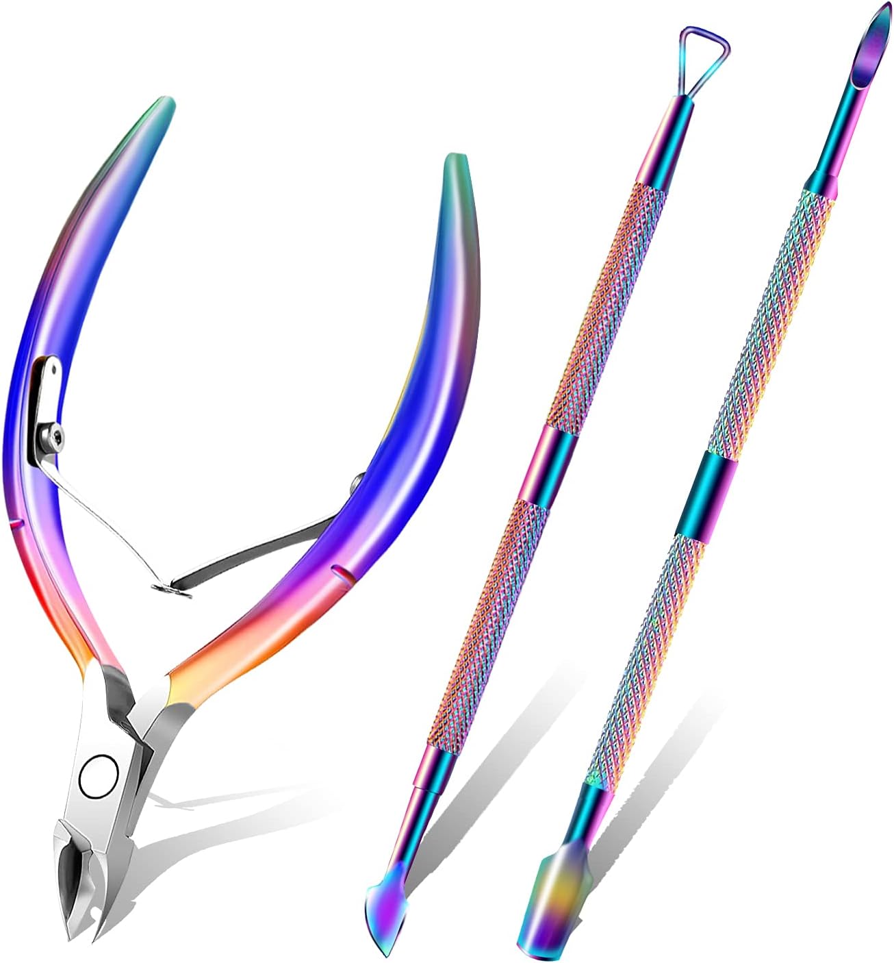 Haynery Cuticle Trimmer with Cuticle Pusher, Cuticle