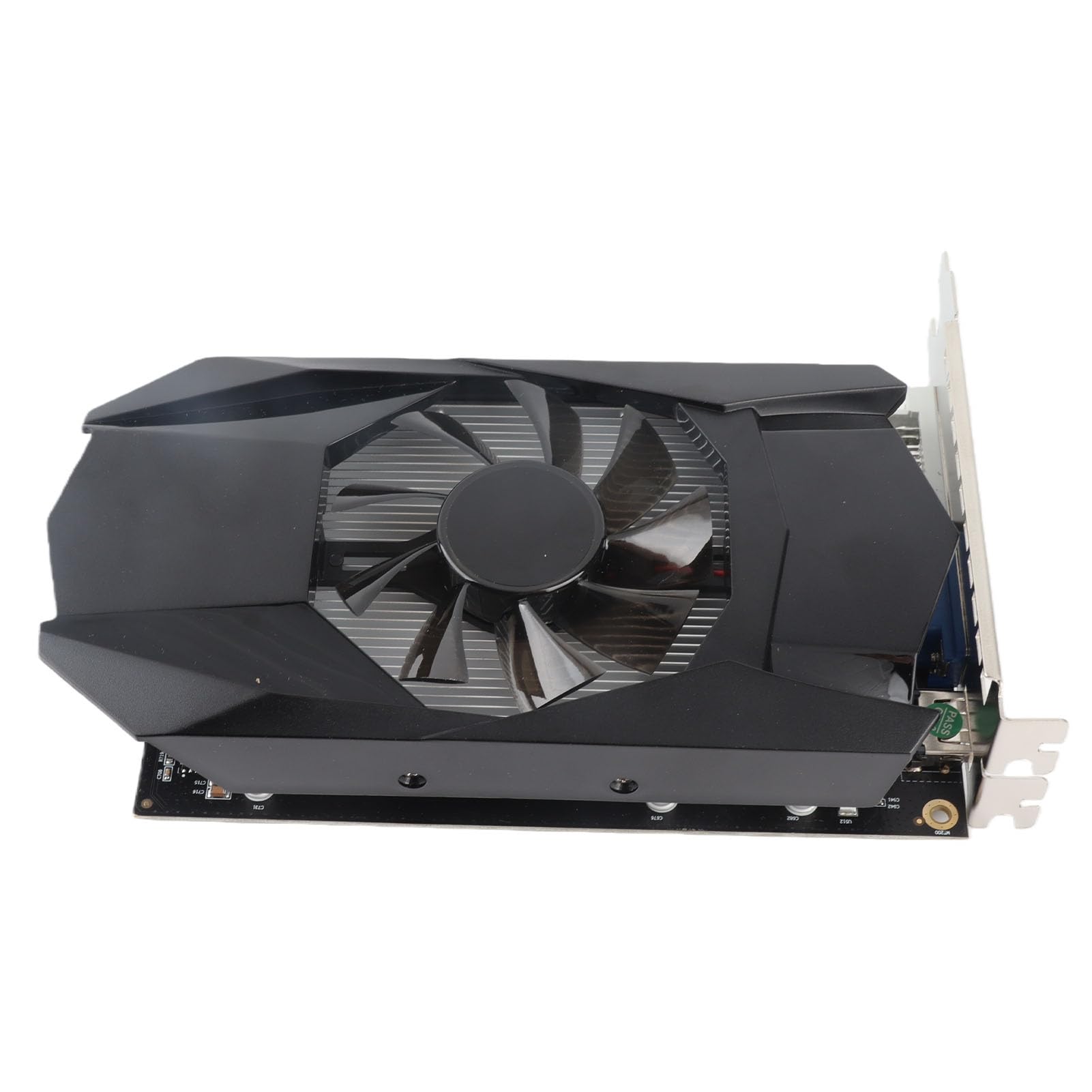 Scheda Grafica 4GB GDDR5, HD7670 Affidabile 128 Bit PCIe Uscita Video per Desktop Gaming Ufficio DVI VGA Profilo Basso 1 Pezzo