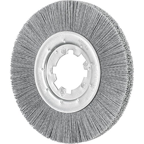Rundbürste ungezopft rbu ø 200x13x508 mm Bohrung SiC-Filament-Ø 055 mm Korn 120 stationär - Pferd