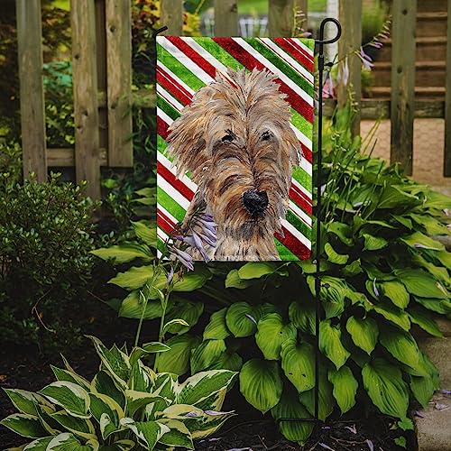 Drapeau Goldendoodle Candy Cane de Noël SC9619GF petite taille multicolore - 3