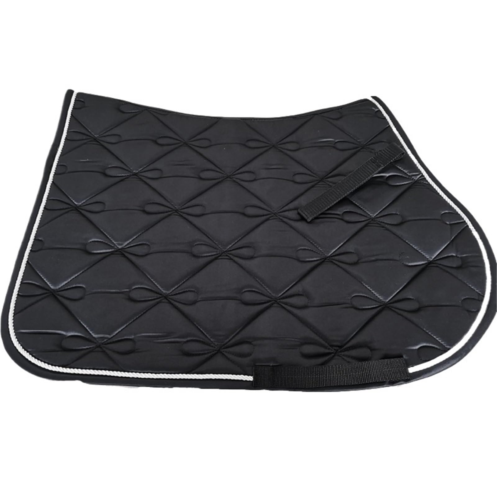 Mantilla para Caballo Almohadillas de sillín que absorbe el sudor, almohadilla absorbente de golpes, almohadilla de sillín gruesa(Blue1)