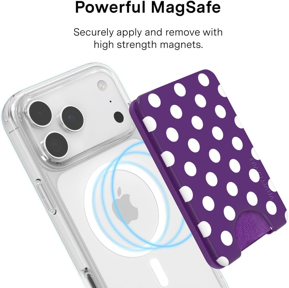 VELVET CAVIAR compatible with MagSafe Wallet - Magnetic Card Holder image 5