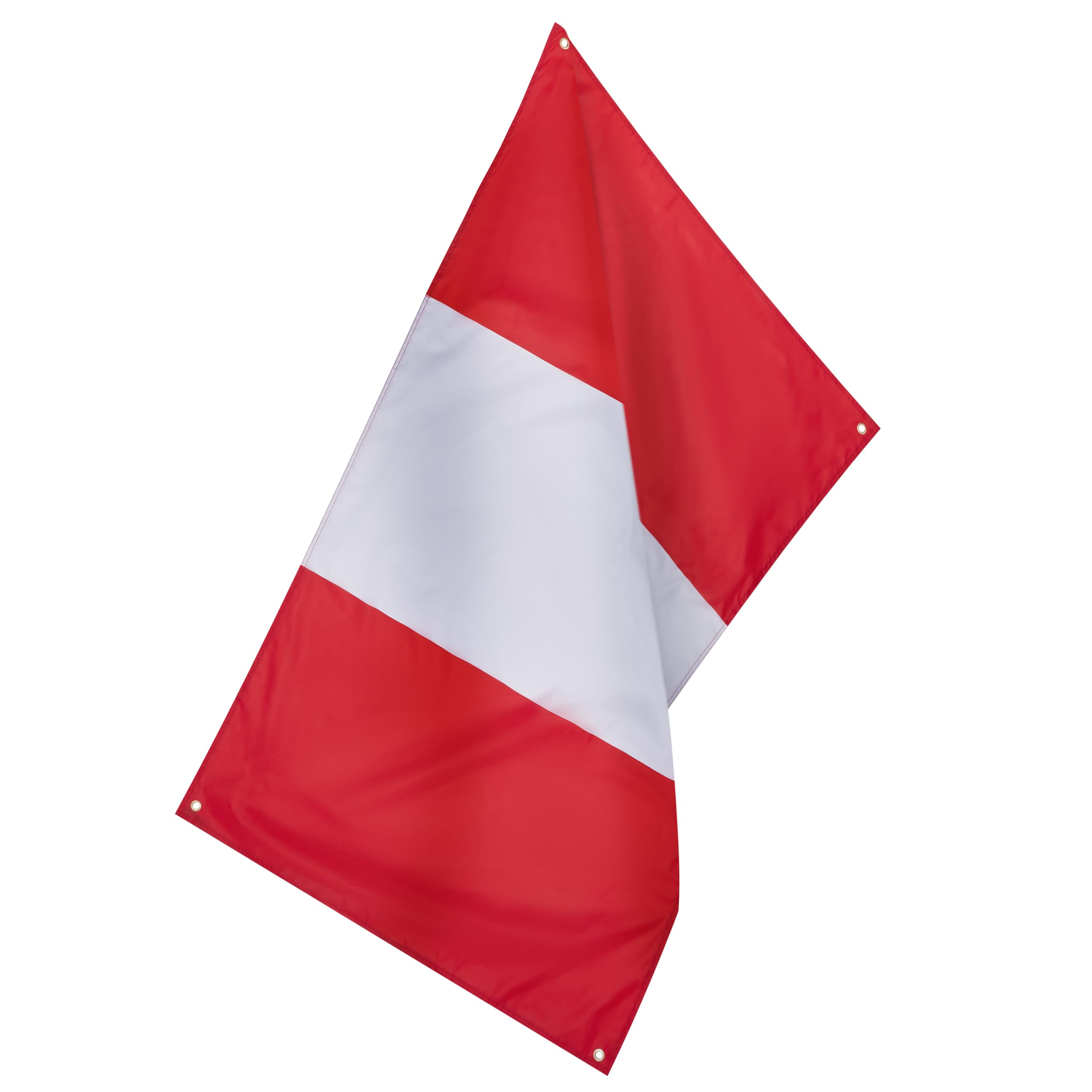Runesol Peru Flag, 91x152cm, 3ft x 5ft, 4 Grommets, Eyelet In Every Corner, Peruvian Flag, Bandera de Perú, Premium Flags - Image 3