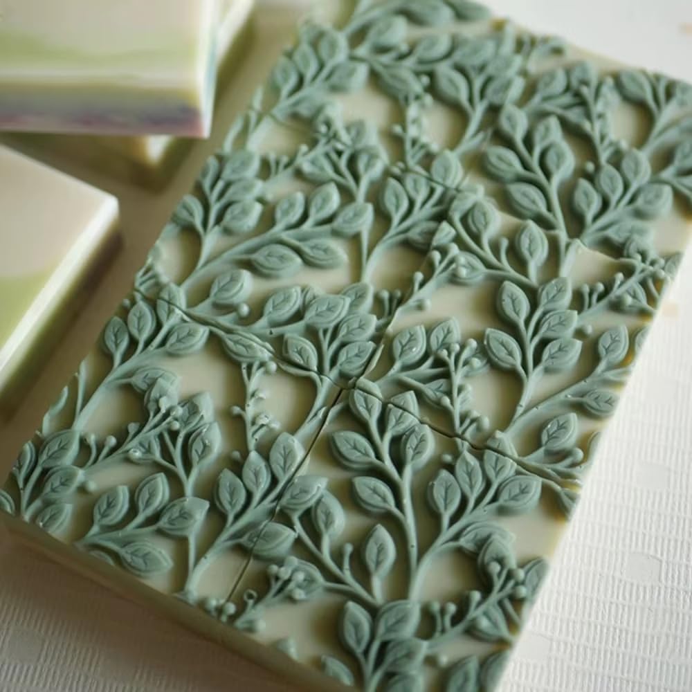 Stampo quadrato in silicone da 1300 g, stampo multiuso per sapone, candele, gesso, resina, stampo flessibile per alimenti per la cottura.