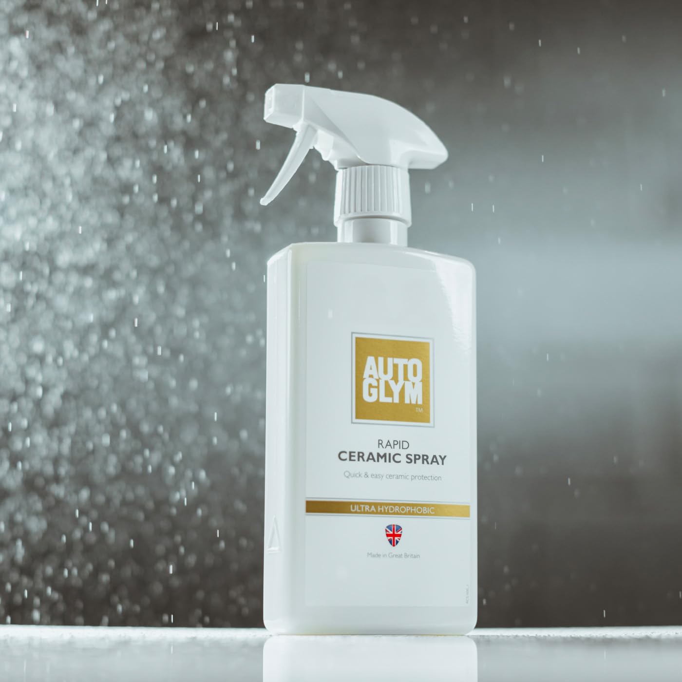 Autoglym Rapid Ceramic Spray Ultra Hydrophobic, 500 ml – Spray ceramico ultra idrofobico per auto, profumo tropicale – Cera spray con coating ceramico per una protezione superiore della vernice