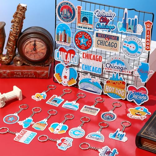 Landical 36 piezas souvenir imán para refrigerador miniatura 4