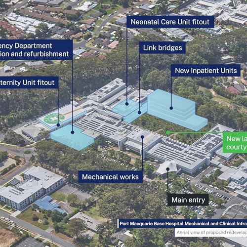 BREAKING: First look at the new $265M Port Macquarie Base Hospital upgrade