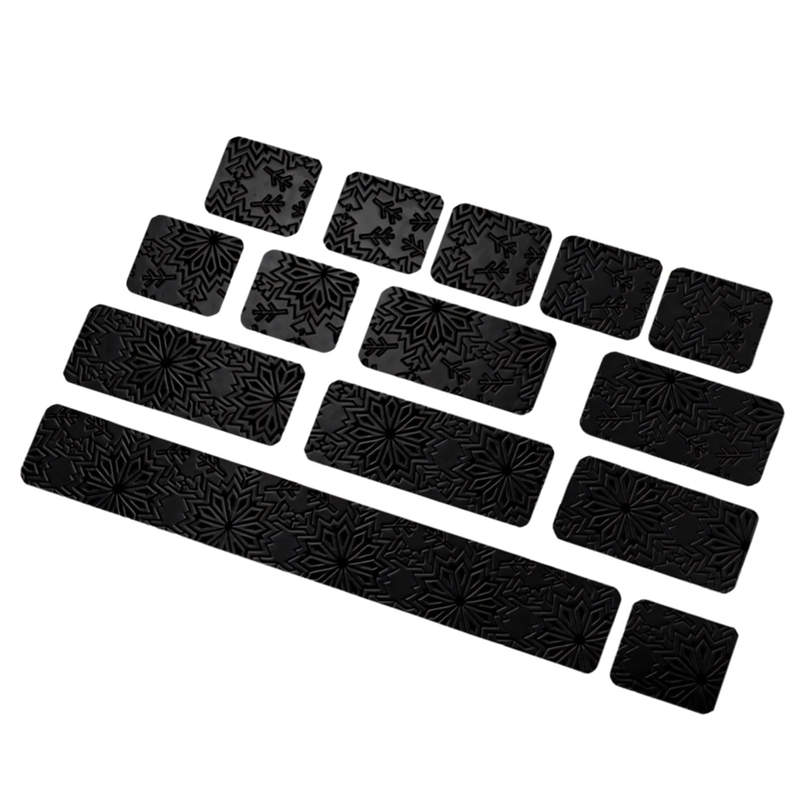 Universally Keyboard Mosue Side Stickers Antislip for Mechanical Keyboards Grip Tape Sweat Absorption Side Stickers Anti Slip Pad