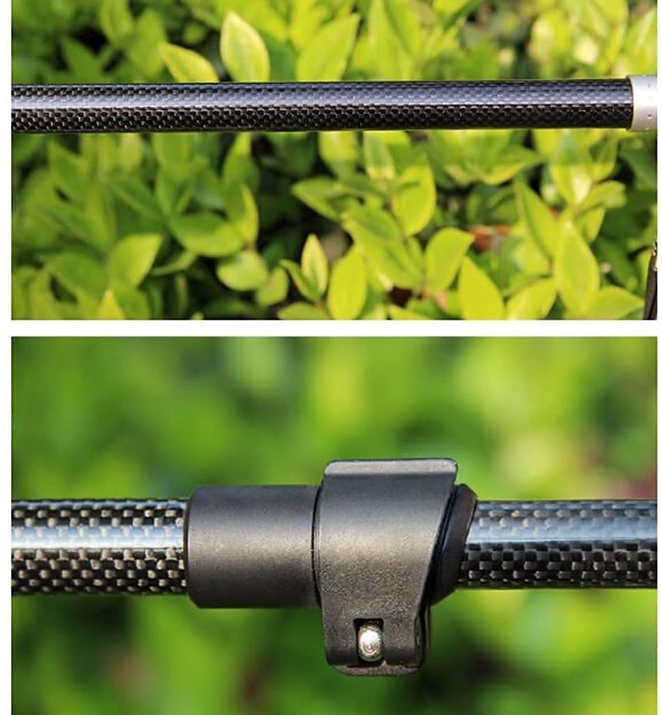 Camminatori per anziani Bastoni Stampelle Stampella per anziani Antiscivolo Canna antiscivolo regolabile Fibra di carbonio Stampelle per esterni Stabili Bastoni da alpinismo leggeri Bastoni da passe