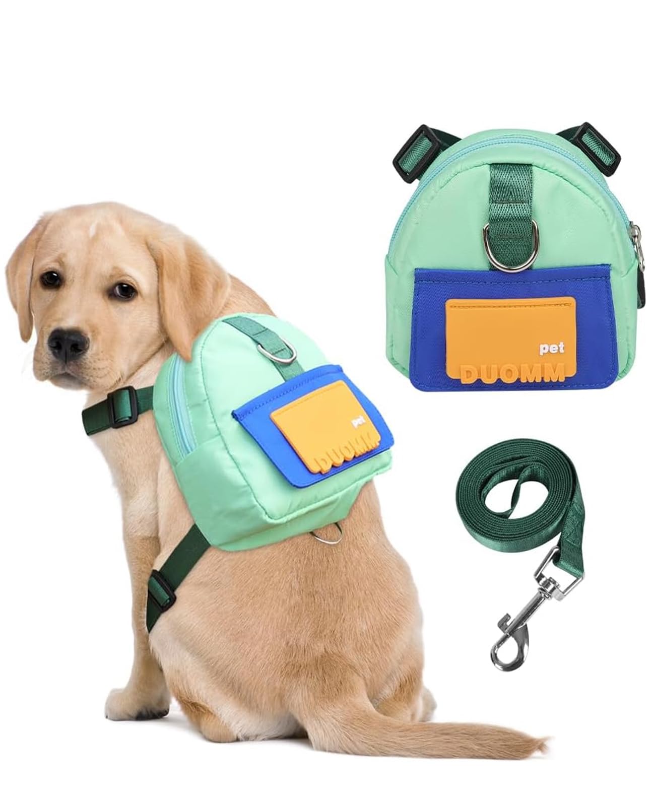 おさかなページ ペット用リュック、リードセット Amazon | RUUVIJP 犬用リュック ハーネス リード セットペットバック