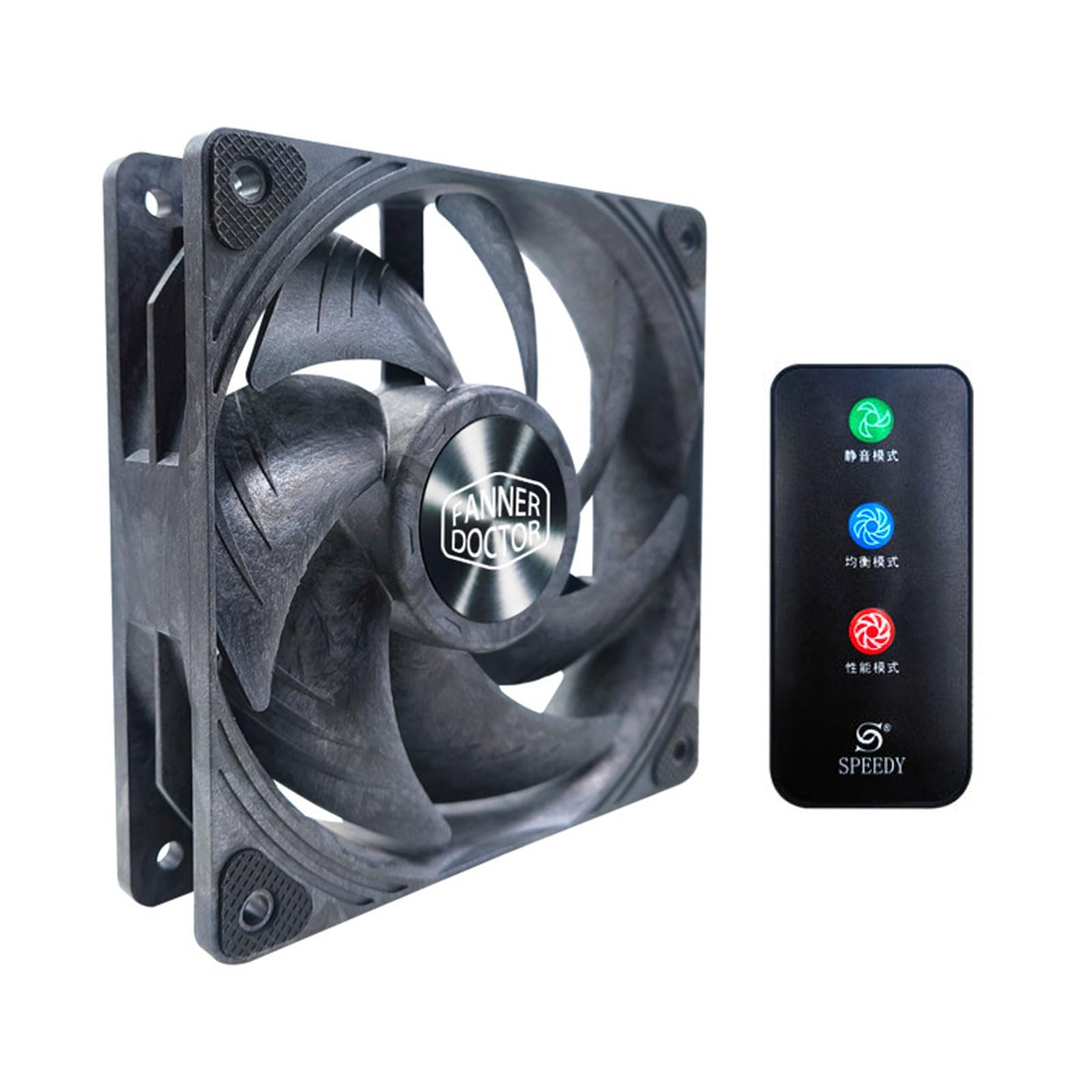Ventola per da 120 mm Cuscinetti a doppia Resistente alle alte temperature per un ' efficiente dissipazione del calore Ventola raffreddamento per da gioco a basso rumore