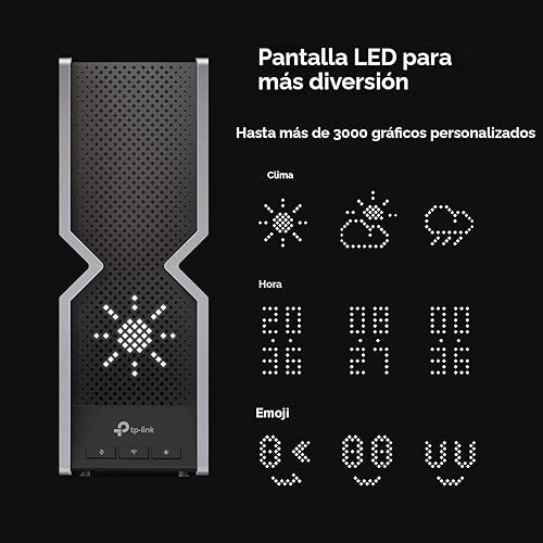 Miniatura 7 de TP-Link Enrutador WiFi 7 Tri-Band BE19000 (Archer BE800)  12-Stream 19 Gbps  2×10G + 4×2.5G Puertos  Pantalla LED, 8 antenas de alto rendimiento