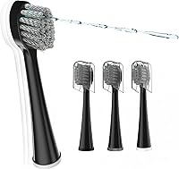 Vista 10 de Cabezales de cepillo de repuesto para Waterpick Sonic Fusion 2.0 - Cabezal de cepillo de hilo dental para Waterpik con anillos codificados por