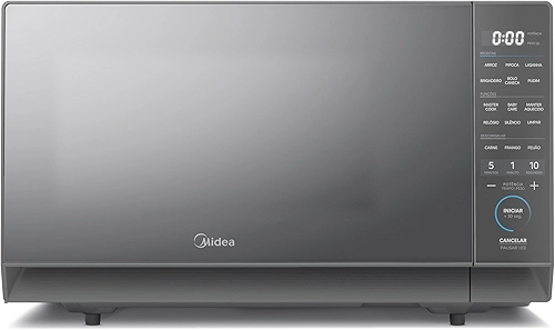 Micro-ondas 27L Prata Porta Espelhada MasterCook Midea 220V