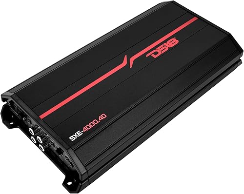 Miniatura 27 de DS18 SXE-1200.4/BK Amplificador de coche estéreo de rango completo clase A/B 4 canales 60x4 RMS @4 OHM 1200 vatios - Amplificador potente y compacto