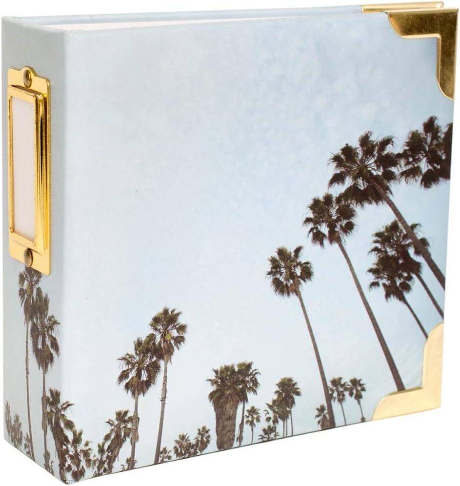 Project Life Heidi Swapp Scrapbook Album - 4 by 4 inch - Palm Trees