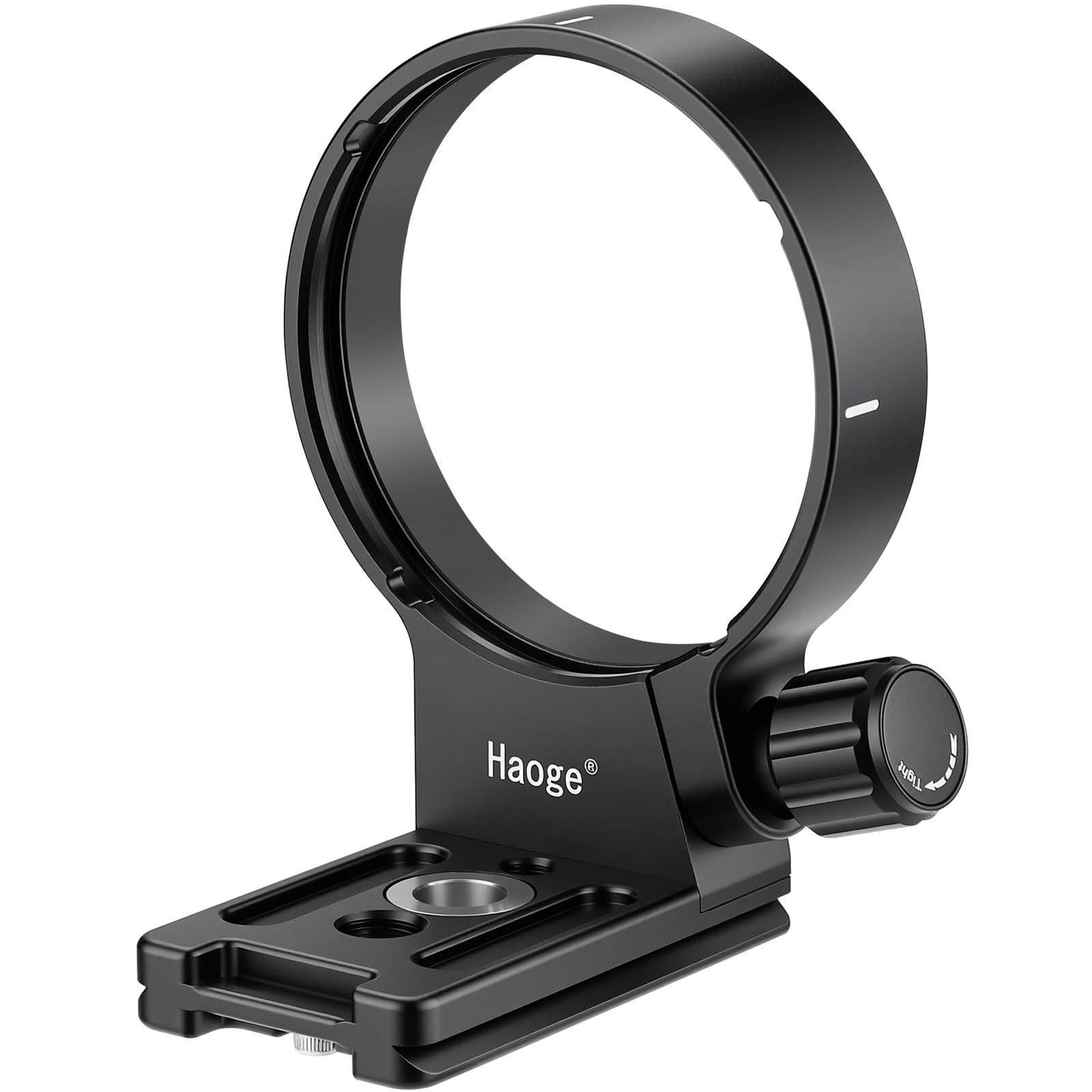 Haoge LMR-OM415 Lens Collar Replacement Foot Tripod Mount Ring for Olympus M.ZUIKO Digital ED 40-150mm F2.8 PRO,90mm F3.5 Macro is PRO Lens Built-in Arca Swiss Type Quick Release Plate