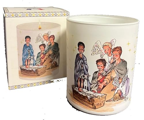 Bougie parfumée - Enfants à la crèche
