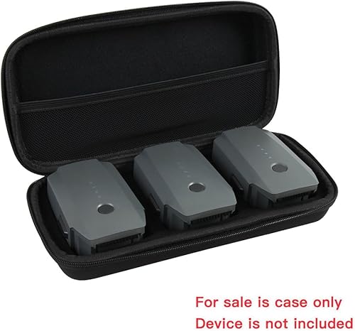 Miniatura 4 de Hermitshell Funda rígida de viaje compatible con DJI Mavic Pro cuerpo plegable de drone + transmisor de control remoto + 3 baterías, no compatible