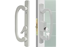 887 Premium Offset Position Keyed Sliding Patio Door Handleset with Mortise Lock