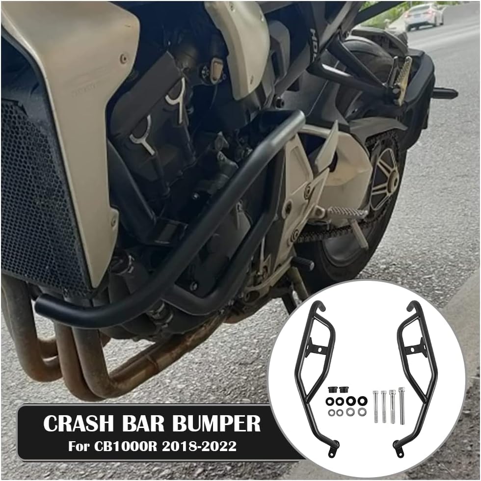 Motorcycle CB1000R Freeway Highway Crash Bar Engine Guard Bumper Stunt Cage Frame Falling Protector Fuel Tank Protection for H.onda CB 1000 R CB 1000R CB-1000-R 2018 2019 2020 2021 2022 2023