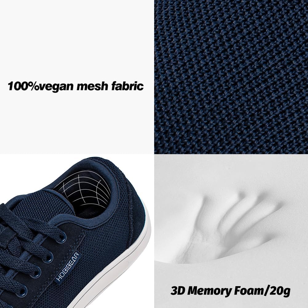 HOBIBEAR Womens Mens Minimalist Barefoot Shoes | Zero Drop | Wide Width Fashion Sneaker - Image 6