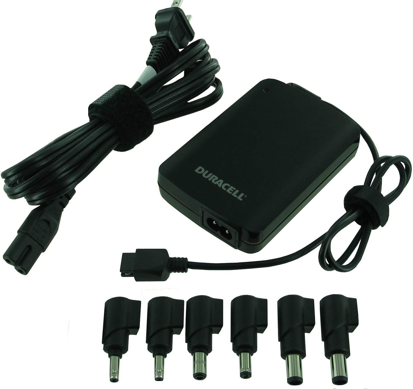 Duracell DRAC90S Slim Universal Laptop Adapter, 19V, 90-Watt
