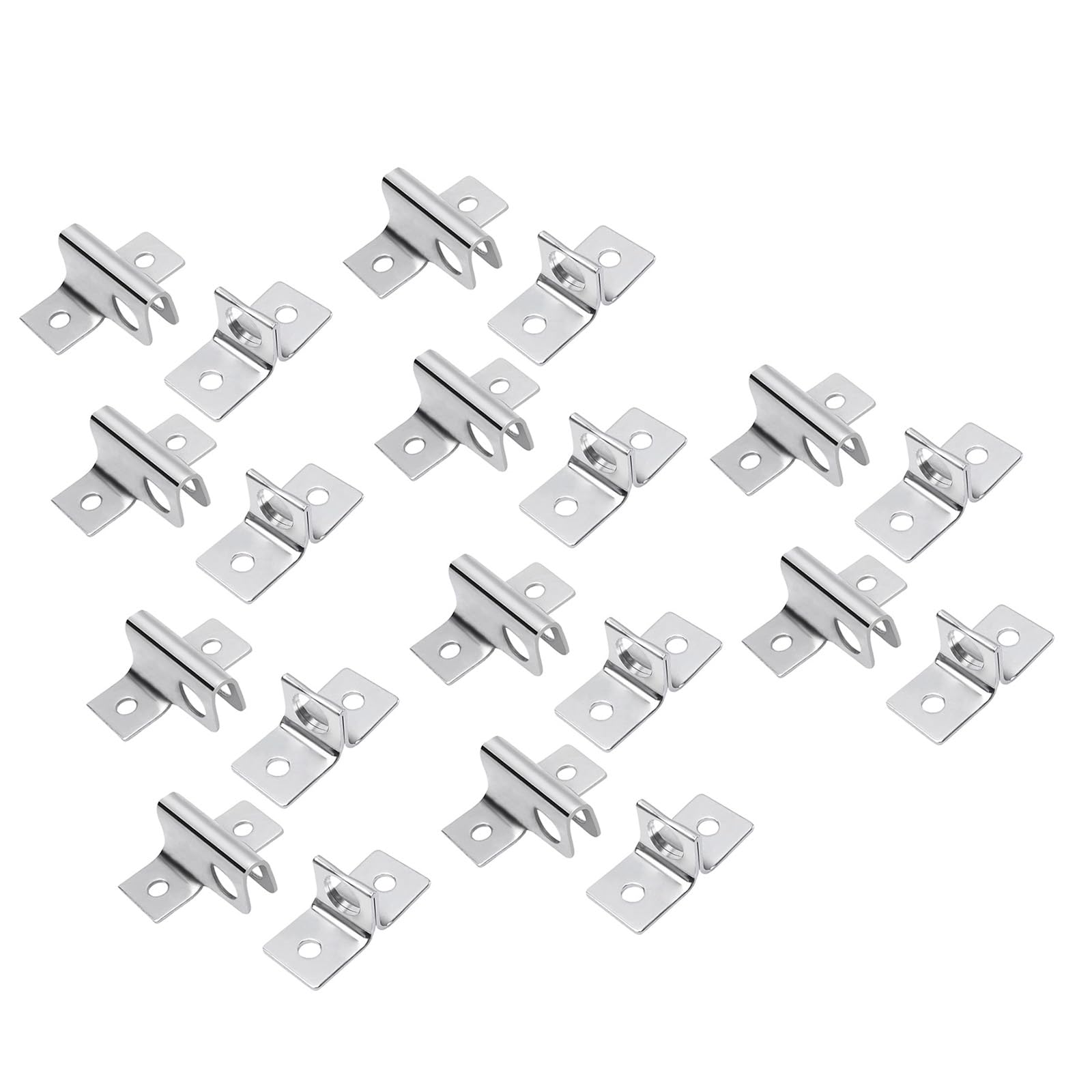 10pcs Wardrobe Security Door Gate Bolts Padlock Hasp Thicken Locker Padlock Hasp Furniture Door Bolts Hardware Cold Rolled Steels Hasps Latches