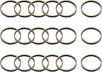 Vista 13 de MECCANIXITY Aretes redondos con cuentas, anillos de eslabones circulares para hacer joyas