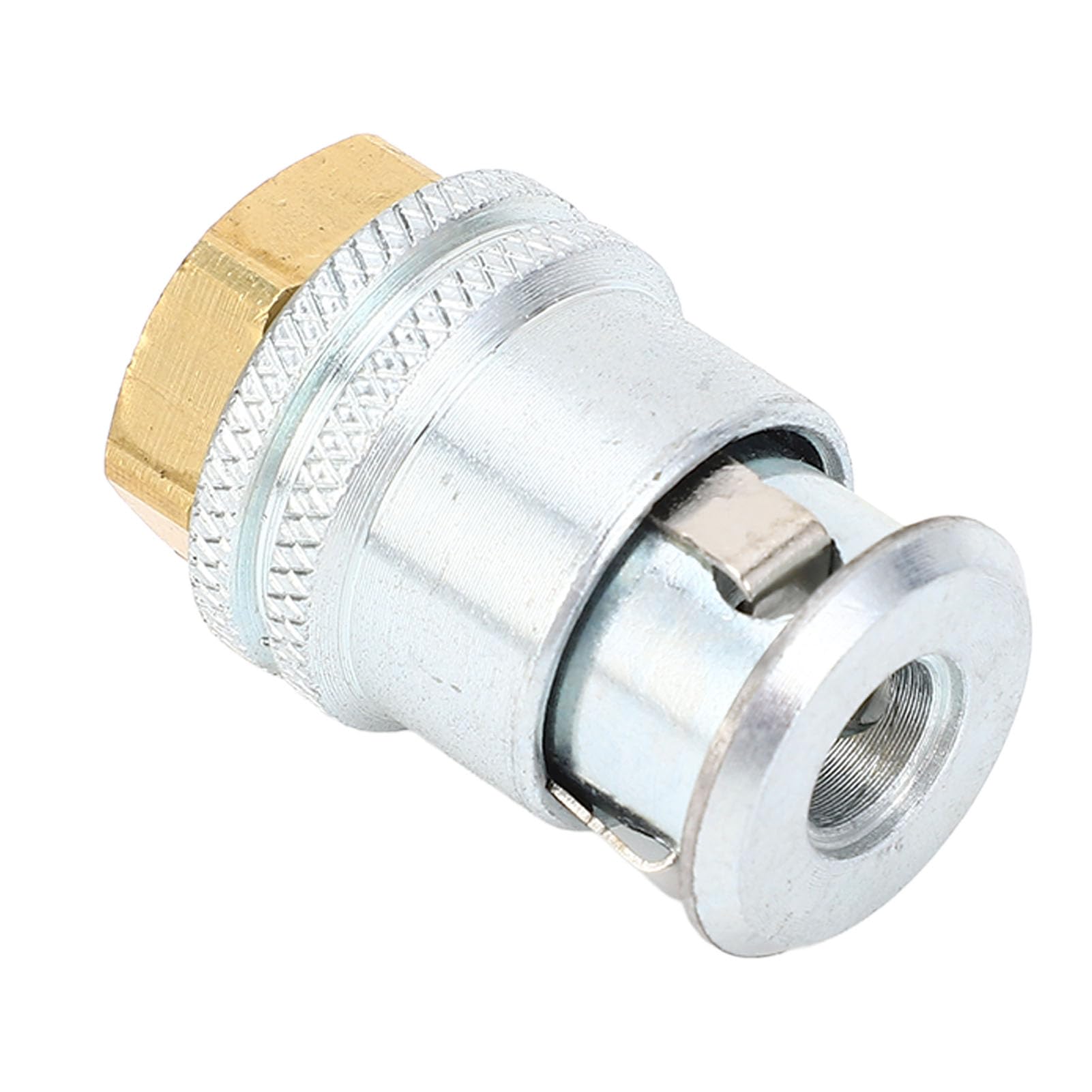 Lock On Air Chuck Efficient Inflation 1/4in FNPT Brass Construction Tire Inflator Chuck for Automobile Tire Air Compressor