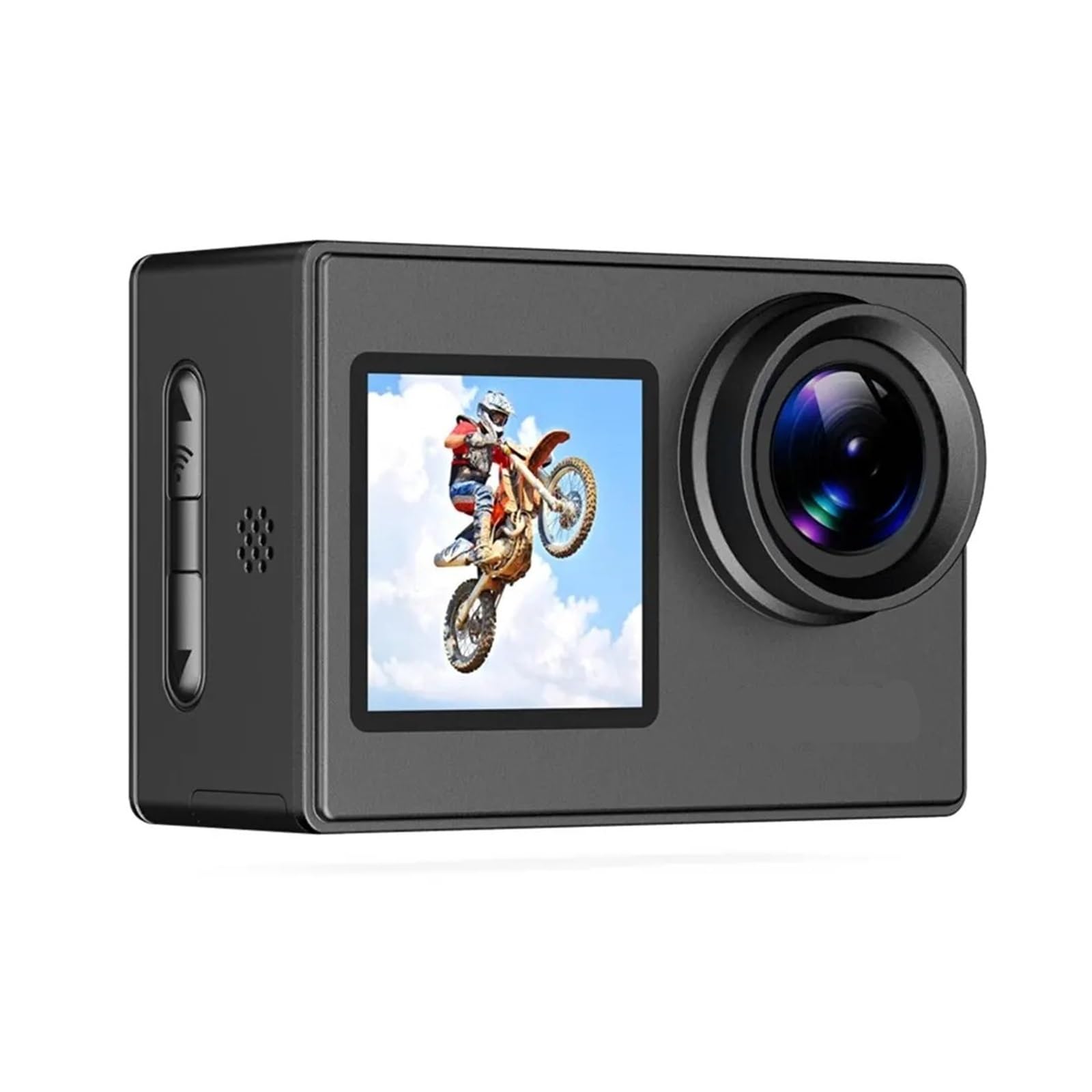SJ4000 Dual Screen 4K Action Camera 30M Impermeabile Anti-Shake HD Sport Video Casco da bicicletta for moto