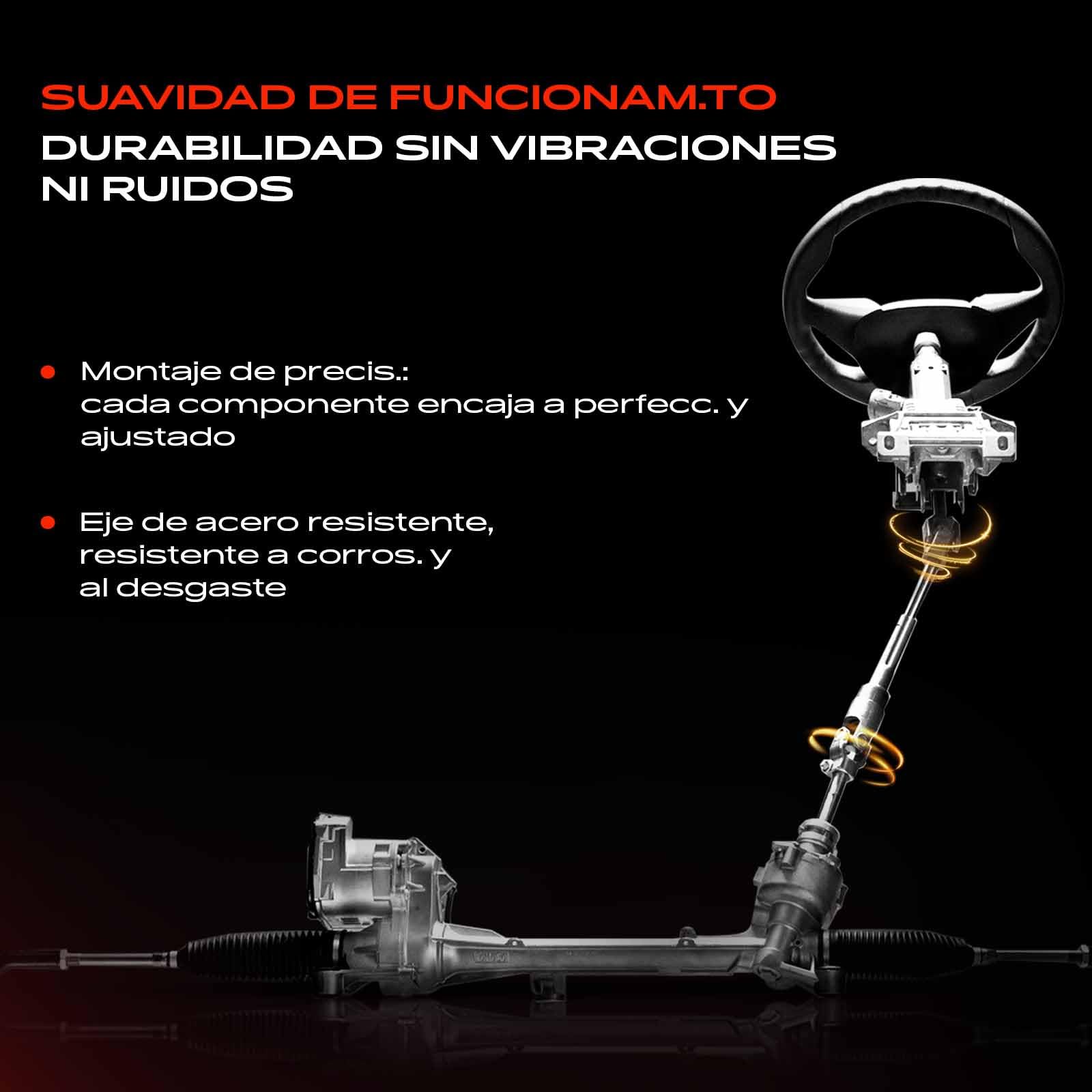 Frankberg Columna de dirección Eje de dirección Compatible con Q5 8RB Replace# 8R1419753E