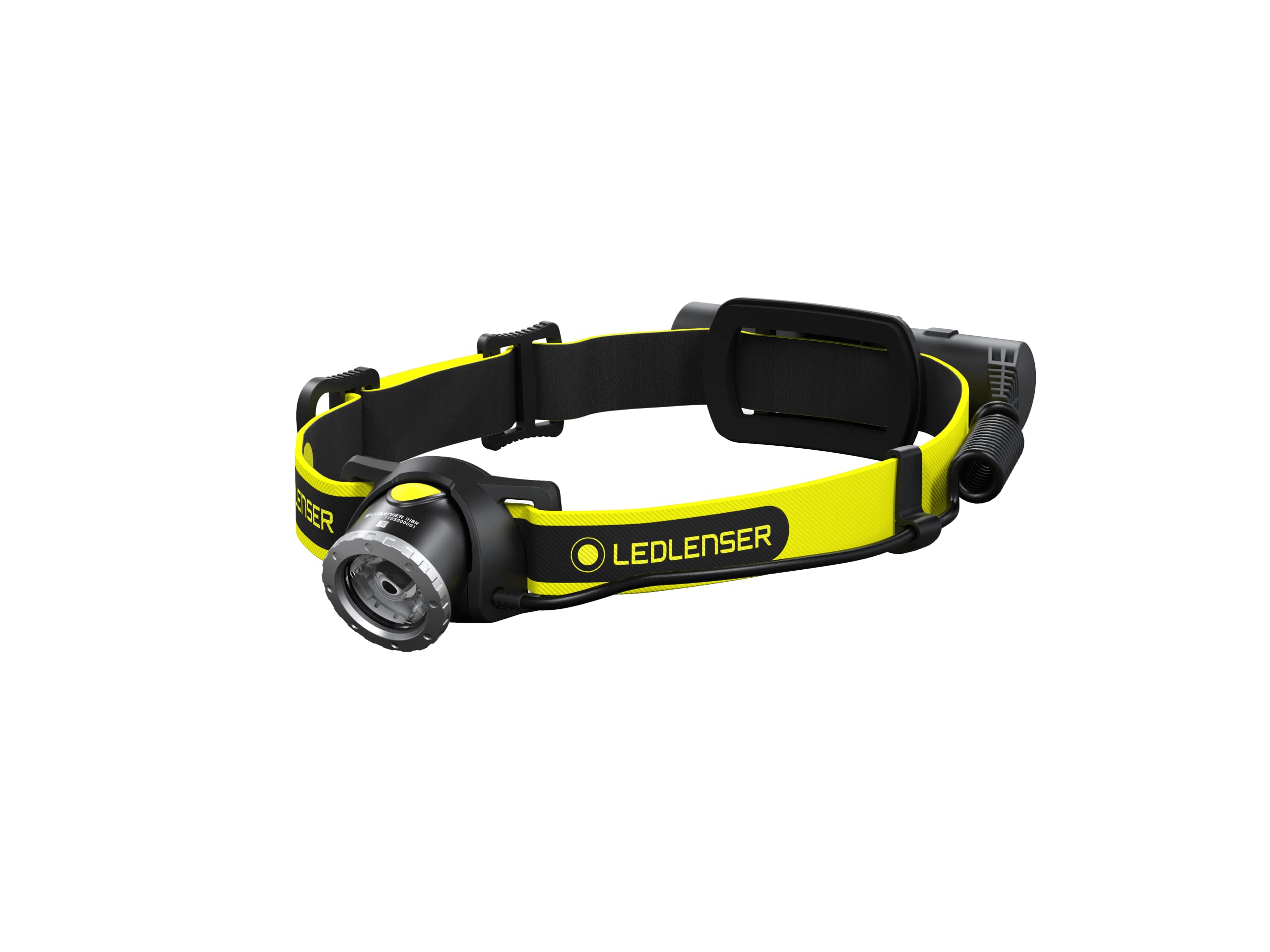 Led Lenser MH8 Frontale Professionale Verde | 600 Lumen, Ricaricabile USB