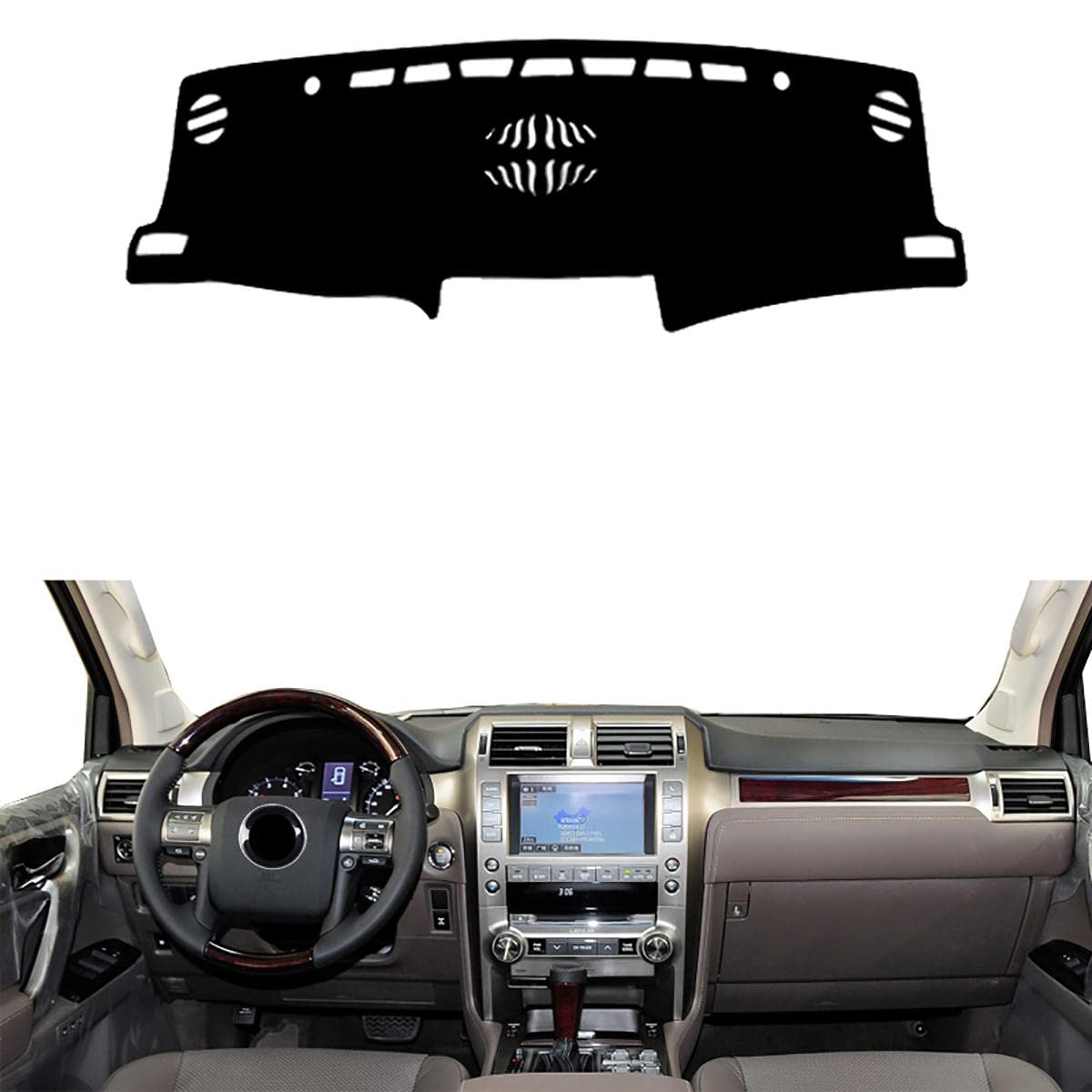 Protector de salpicadero interior Lexus GX460 con acabado de alta gama 7
