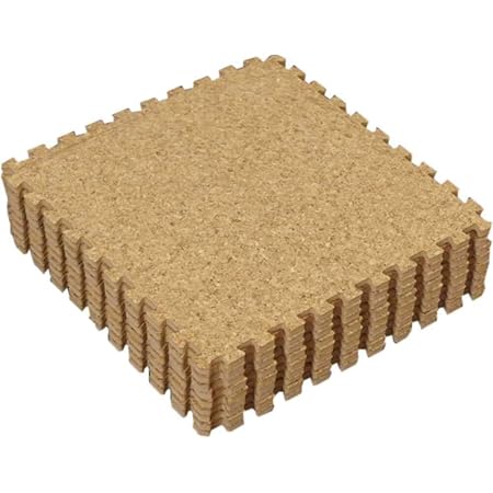 Amazon Co Jp ジョイントマット コルク １セット単品 １セット ９枚入 ３０ｘ３０ｃｍ 枚 天然素材コルク使用 保温性 防音対策 衝撃吸収 Diy 工具 ガーデン