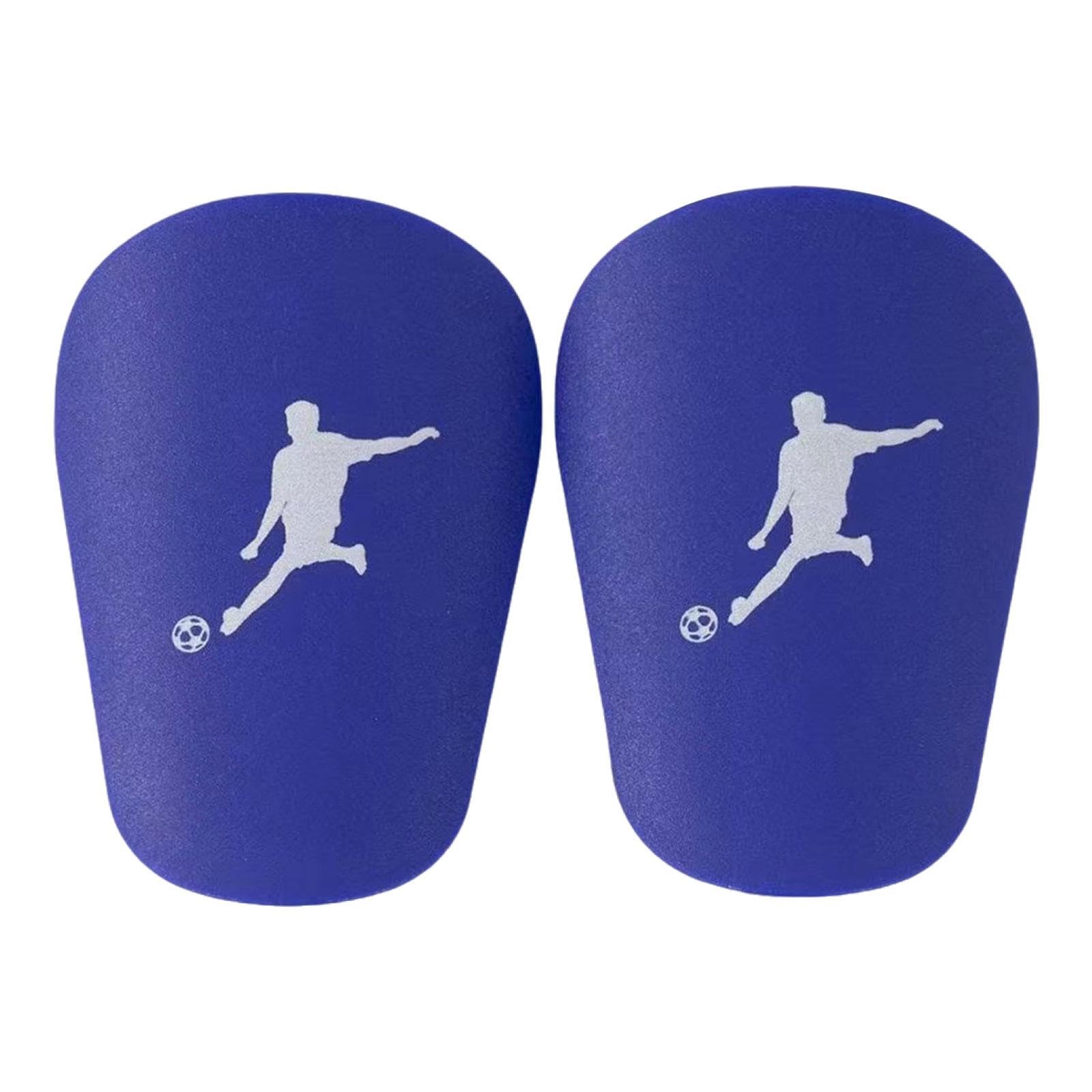 NIVAA 1 Pair Mini Soccer Shin Guards Portable Outdoor Compact Protective Equipment 8cmx5cm-picture-28