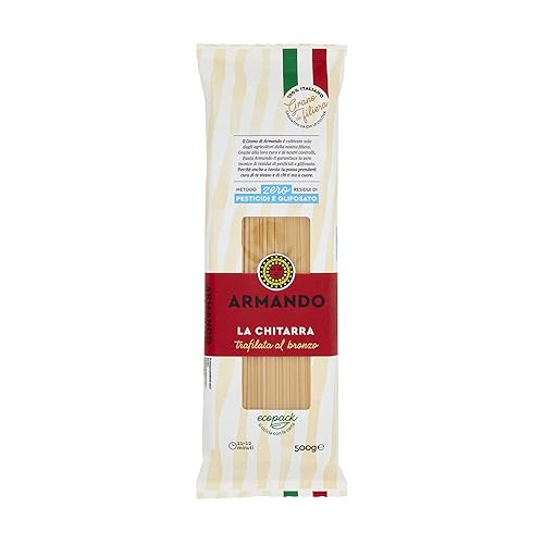 Immagine del prodotto Armando, La Chitarra, Pasta di Semola di Grano Duro di Filiera 100% Italiano - 21 confezioni da 500 gr