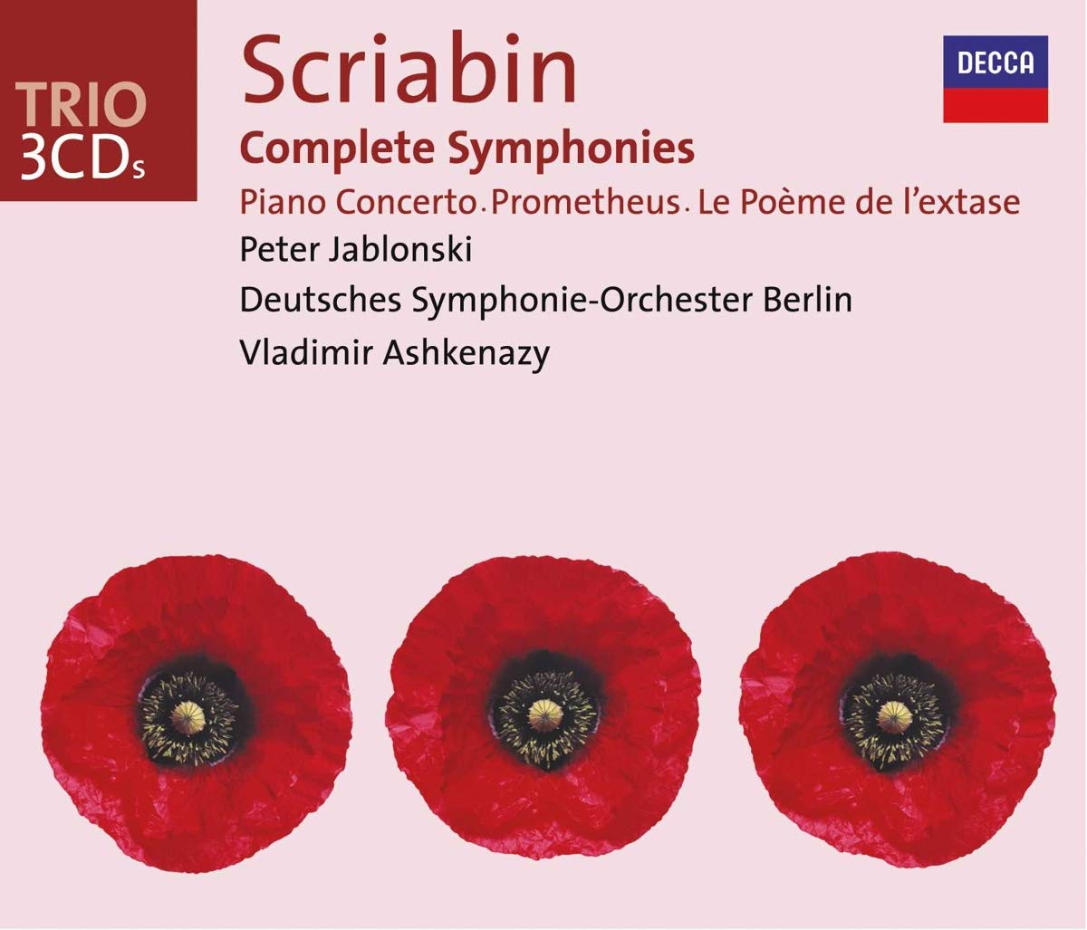 Complete Symphonies / Prometheus / Le Poeme de l'extase / Piano Concerto / Prometheus [Audio CD] Scriabin, A.; Alexander Scriabin and Vladimir Ashkenazy