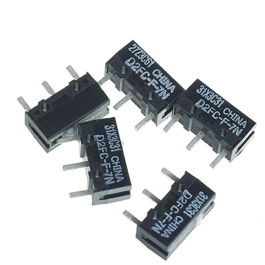 Image secondaire de 5pcs Micro Switch OMRON D2FC-F-7N pour la souris