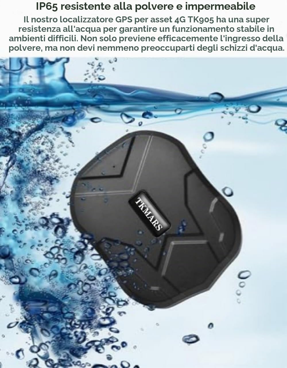 Localizzatore GPS per Auto 4G Tracker GPS Auto TK905 Smart Alarm Magnete Potente APP Senza Abbonamento Tecnologia di Posizionamento Preciso Impermeabile GPS Tracker Auto 5000mAh