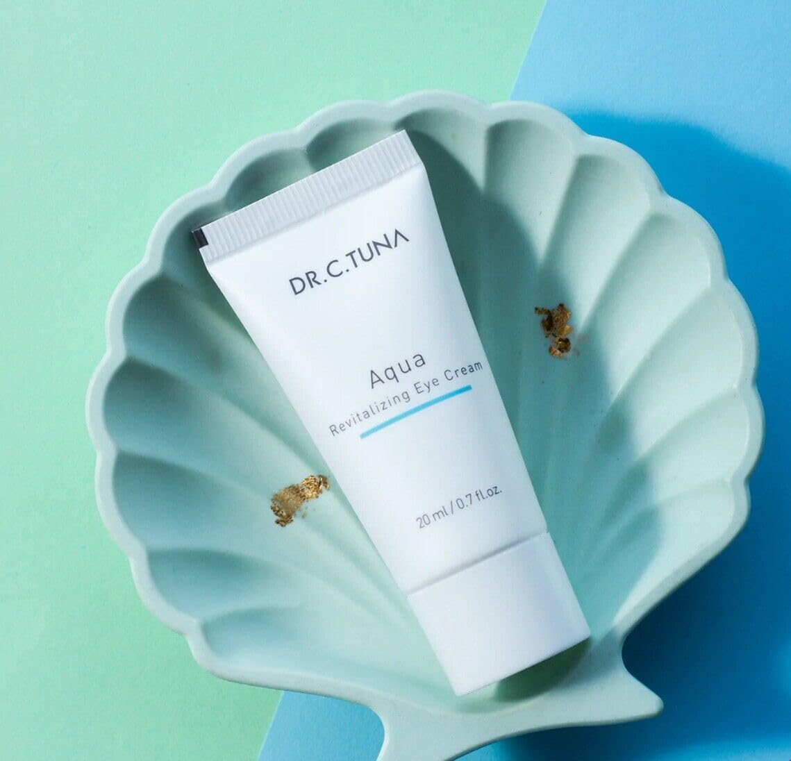 FARMASi Dr. C. Tuna Aqua Revitalizing Eye Cream, Hydrating & Smoothing Under Eye Treatment with Hyaluronic Acid & Sea Water Complex, Lightweight Moisture Care for All Skin Types, Vegan, 0.7 fl oz